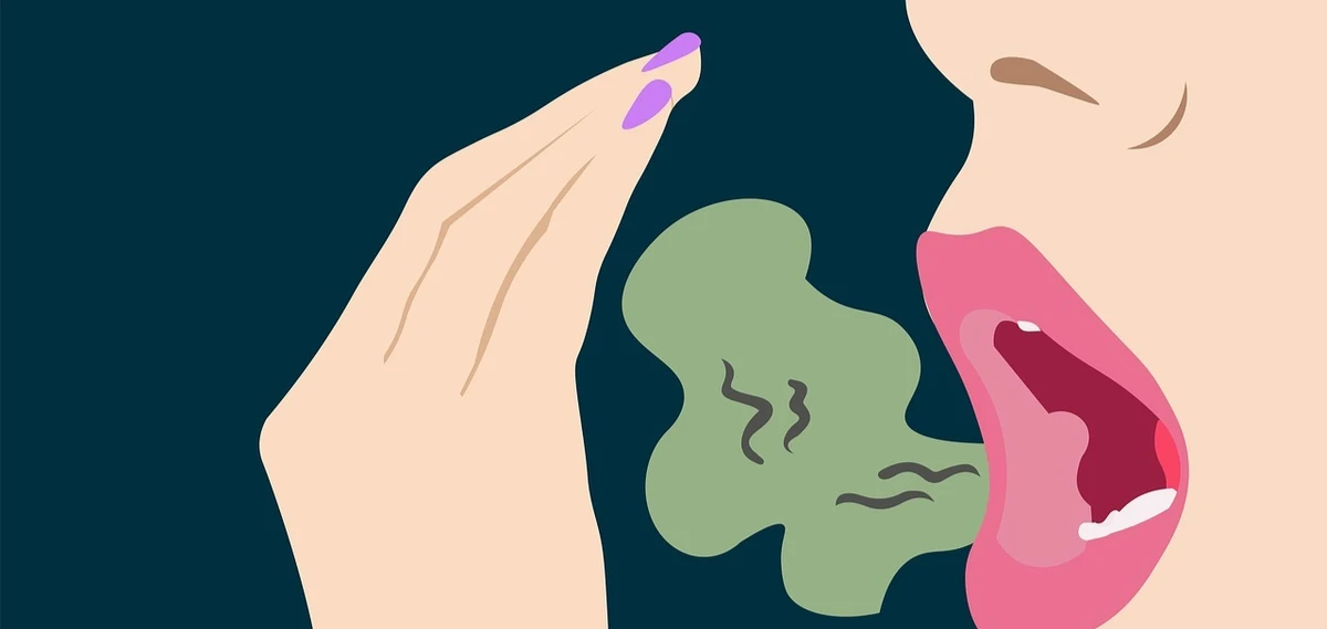 أسباب رائحة الفم الكريهة والتخلص منها بالمنزل 1 رائحة الفم الكريهة