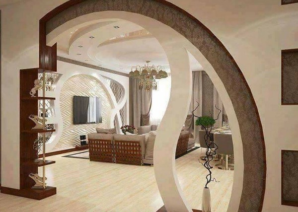 اشكال ارجات جبس بورد وبلدي حديثة 6 جبس بورد