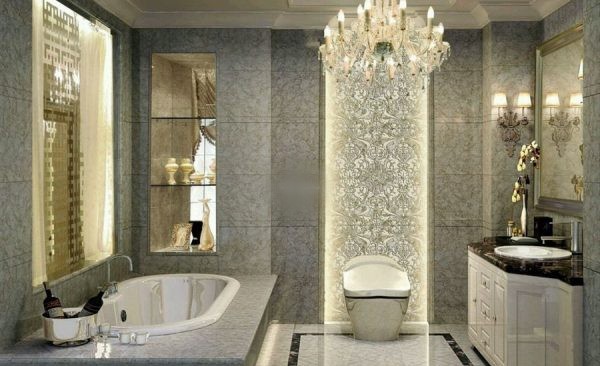 احدث ديكورات حمامات كامل عصري مودرن 15 احدث ديكور حمامات