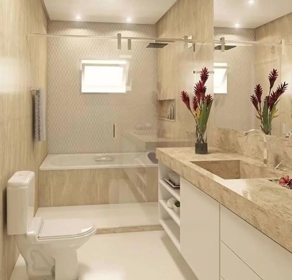 احدث ديكورات حمامات كامل عصري مودرن 13 احدث ديكور حمامات