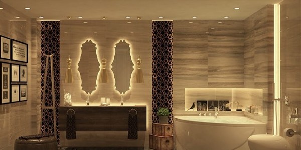 احدث ديكورات حمامات كامل عصري مودرن 16 احدث ديكور حمامات