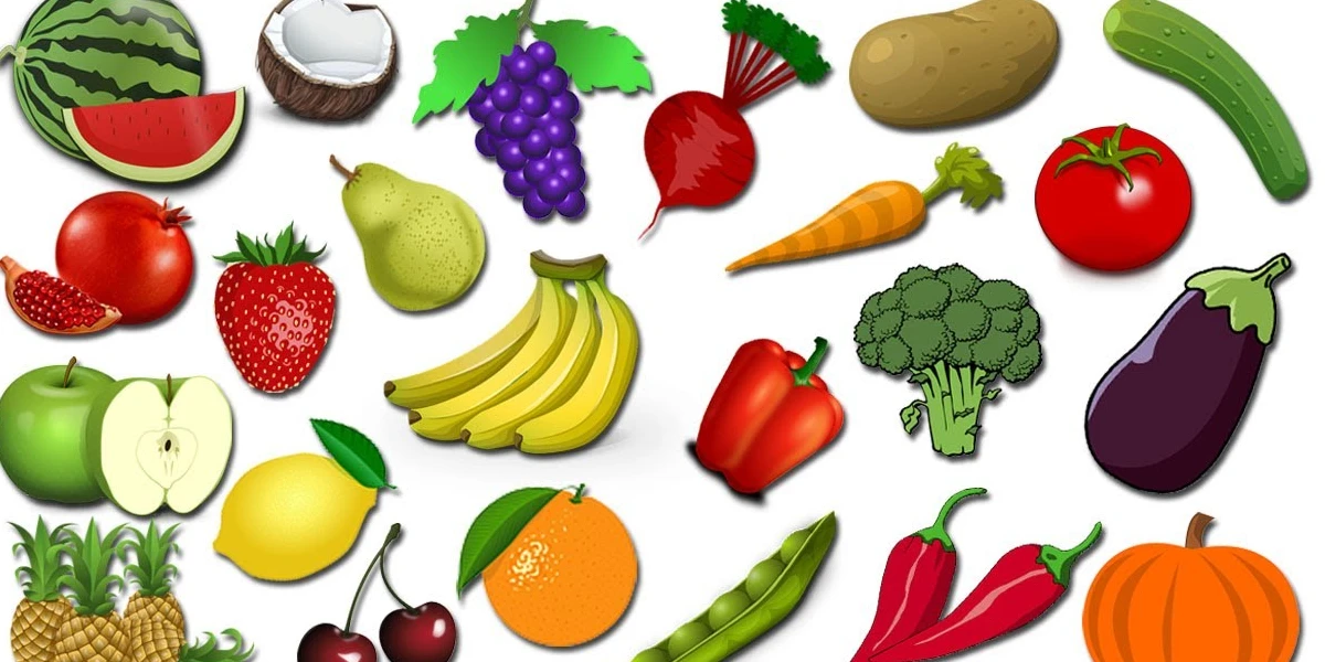 الفواكه والخضروات في اللغة الفرنسية