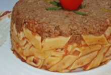 طريقة عمل طاجن مكرونة باللحمة المفرومة 20 طاجن مكرونة باللحمة المفرومة