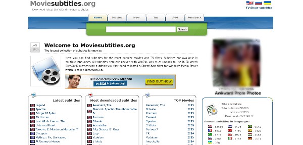 موقع Moviesubtitles.org