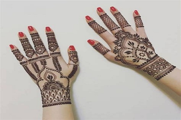 رسومات حنه رقيقة وجذابة للعرائس 16 نقوش حنة جميلة