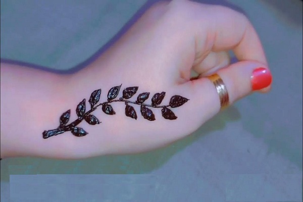 رسومات حنه رقيقة وجذابة للعرائس 18 رسم حنة مميز