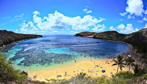 السياحة في هاواي خليج هانوما
