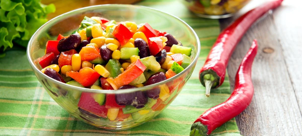 طريقة عمل سلطة الفاصوليا الحمراء المظبوطة 1 سلطة الفاصوليا الحمراء