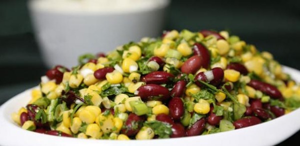 طريقة عمل سلطة الفاصوليا الحمراء المظبوطة 2 سلطة الفاصوليا الحمراء