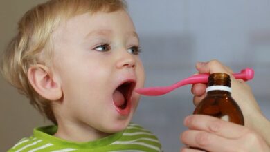 علاج فوري للكحة عند الأطفال