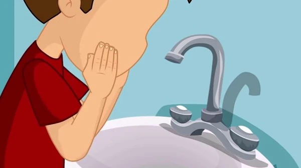 كيفية الوضوء وطريقة الوضو الصحيحة ؟ 4 كيفية الوضوء وطريقة الوضو الصحيحة