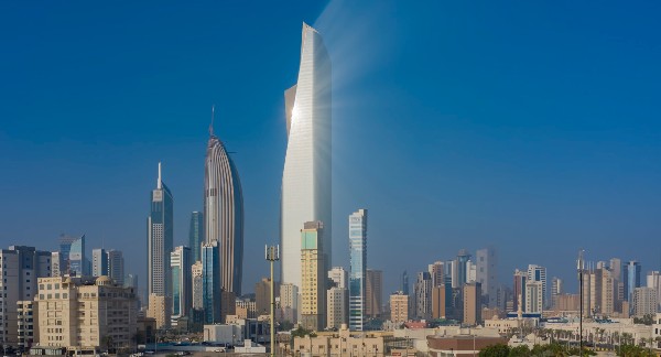 برج الحمرا في الكويت