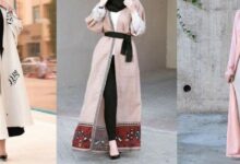 صور اشيك عبايات شبابية للمحجبات 186 عبايات شبابية للمحجبات