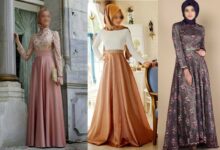 اجمل صور فساتين محجبات جديدة 100 صور فساتين محجبات جديدة