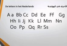 الأحرف باللغة الهولندية وكيفية نطقها 3 الاحرف بالهولندية
