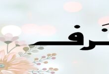 معنى اسم ترف وصفاته 21 معتى اسم ترف