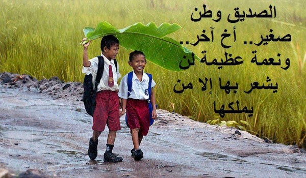 كلام جميل وعبارات عن الصداقة 2 كلام جميل وعبارات عن الصداقة