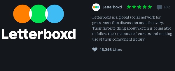 تطبيق Letterboxd