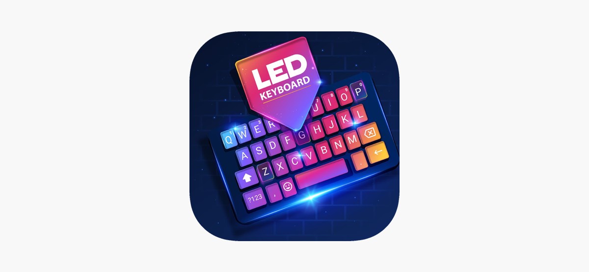 تطبيق لوحة المفاتيح LED