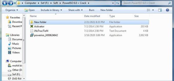 برنامج power iso
