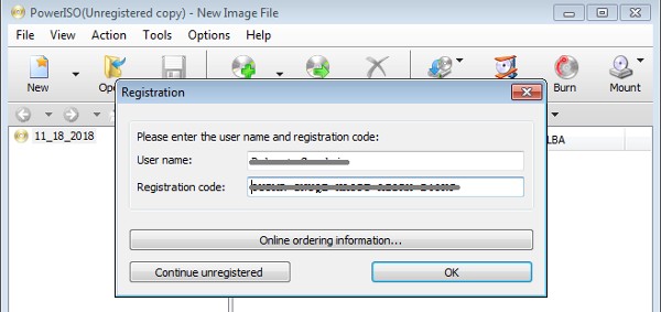 برنامج power iso